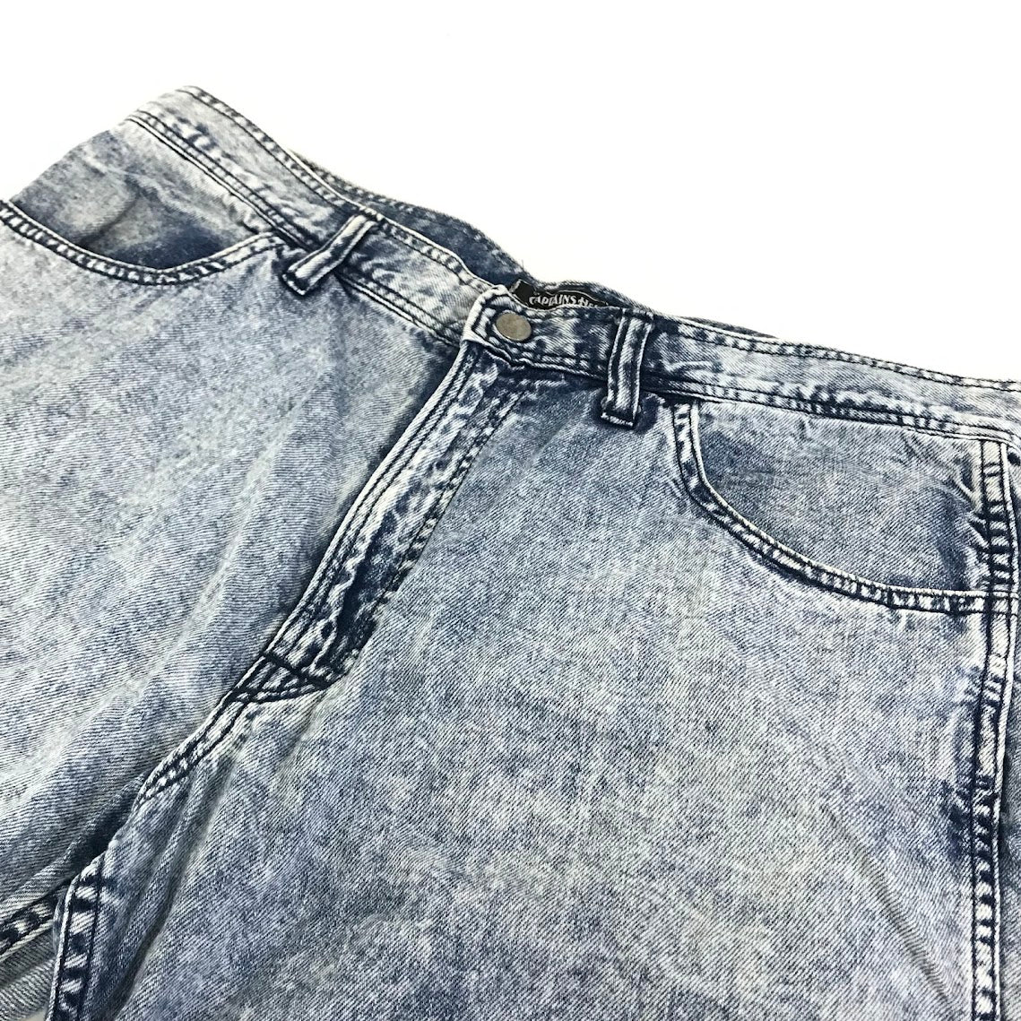 CAPTAINS HELM | キャプテンズヘルム CHEMICAL DENIM SHORTS ハーフパンツ ショートパンツ ブルー サイズ：L【倉吉店】