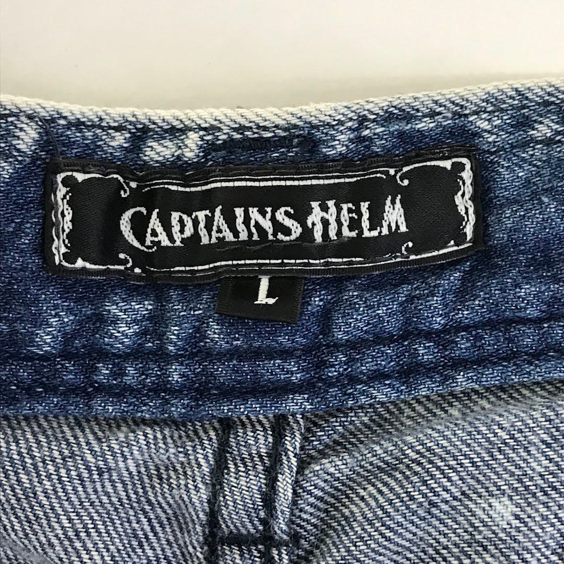 CAPTAINS HELM | キャプテンズヘルム CHEMICAL DENIM SHORTS ハーフパンツ ショートパンツ ブルー サイズ：L【倉吉店】