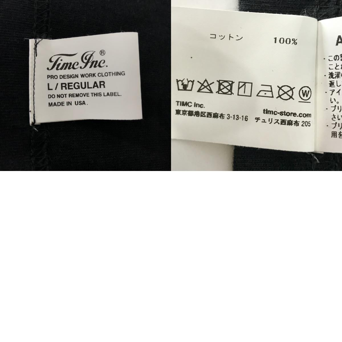 Timc Inc.(TOKYO INDIANS MC)｜東京インディアンズモーターサイクル 長袖Ｔシャツ ブラック サイズ：L【倉吉店】