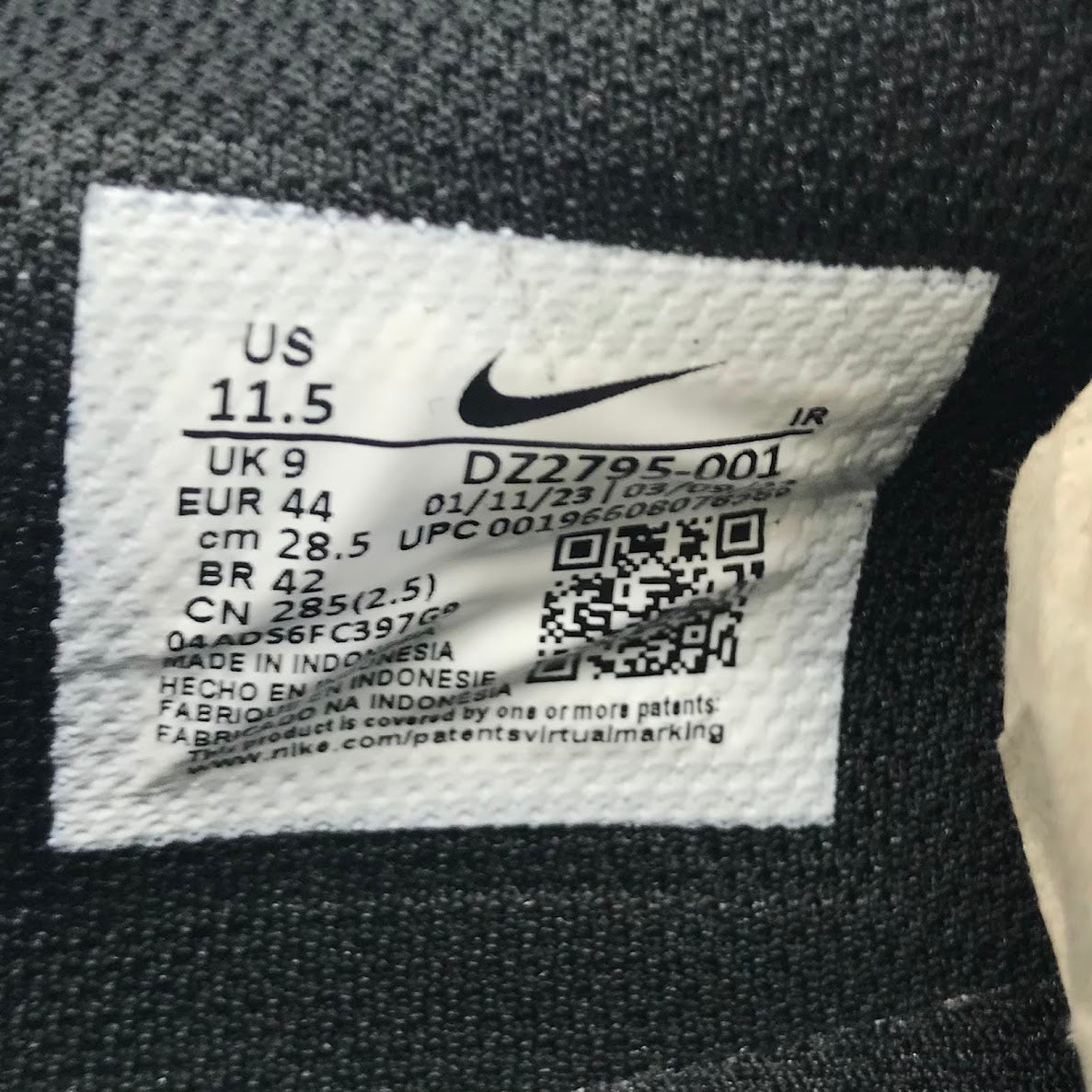NIKE | ナイキ WMNS CORTEZ スニーカー DZ2795-001 ブラック 28.5cm【倉吉店】