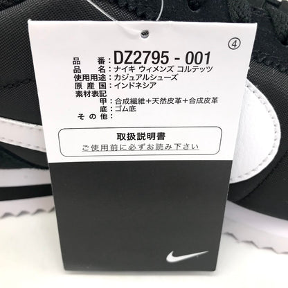NIKE | ナイキ WMNS CORTEZ スニーカー DZ2795-001 ブラック 28.5cm【倉吉店】