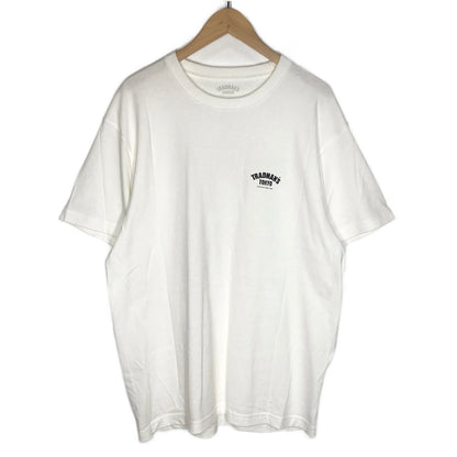 TRADMAN'S TOKYO｜トラッドマンズ トウキョウ BONSAI 盆栽 半袖Ｔシャツ ホワイト サイズ：XL【倉吉店】【代金引換不可・日時指定不可】【ポスト投函】