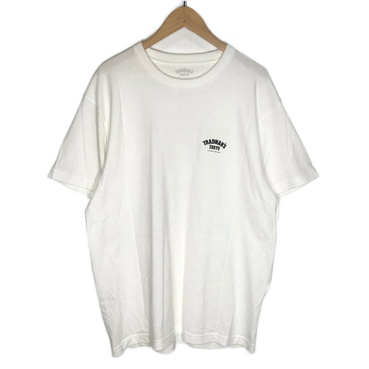 TRADMAN'S TOKYO｜トラッドマンズ トウキョウ BONSAI 盆栽 半袖Ｔシャツ ホワイト サイズ：XL【倉吉店】【代金引換不可・日時指定不可】【ポスト投函】