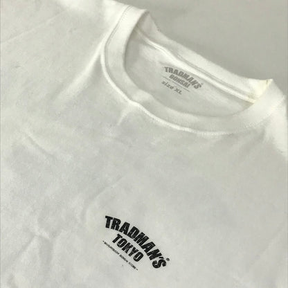 TRADMAN'S TOKYO｜トラッドマンズ トウキョウ BONSAI 盆栽 半袖Ｔシャツ ホワイト サイズ：XL【倉吉店】【代金引換不可・日時指定不可】【ポスト投函】
