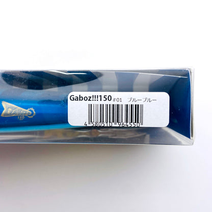 【フィッシング/釣り/釣具/ルアー】 BlueBlue Gaboz!!! ガボッツ150 #01 ブルーブルー【倉吉店】【代金引換不可・日時指定不可】【ポスト投函】