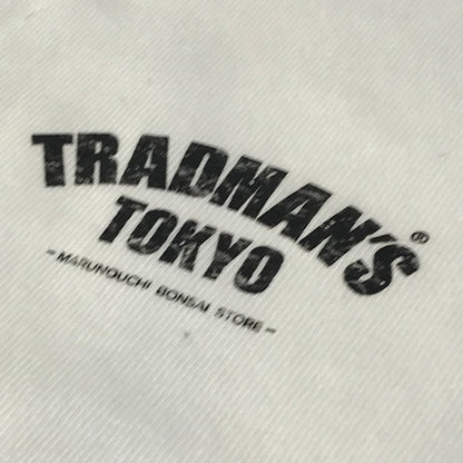 TRADMAN'S TOKYO｜トラッドマンズ トウキョウ BONSAI 盆栽 半袖Ｔシャツ ホワイト サイズ：XL【倉吉店】【代金引換不可・日時指定不可】【ポスト投函】