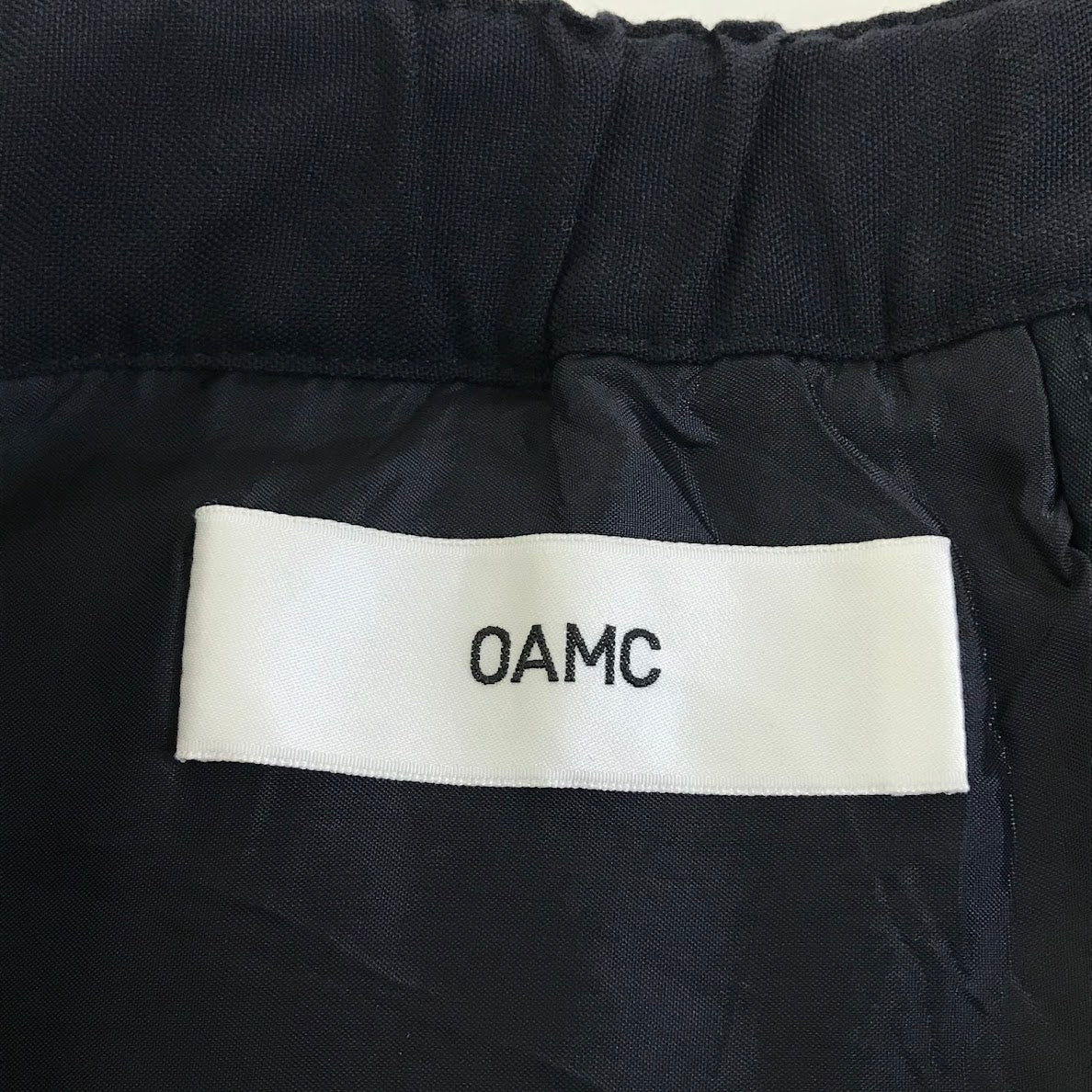 OAMC | オーエーエムシー ウールドローコードパンツ パンツ ダークネイビー サイズ：M【倉吉店】