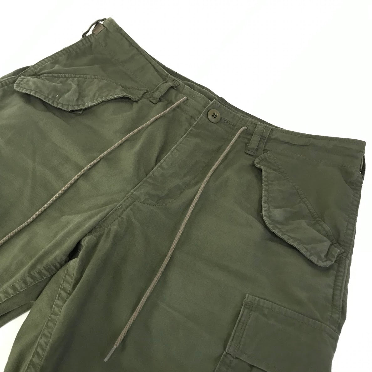 TOYS McCOY | トイズマッコイ MILITARY CROPPED CARGO クロップドカーゴトラウザーリップストップ ショートパンツ TMP1802 オリーブ サイズ：32【倉吉店】