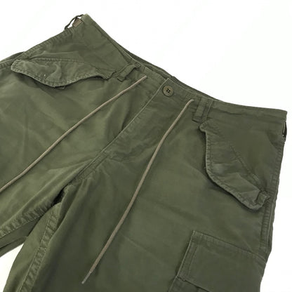 TOYS McCOY | トイズマッコイ MILITARY CROPPED CARGO クロップドカーゴトラウザーリップストップ ショートパンツ TMP1802 オリーブ サイズ：32【倉吉店】