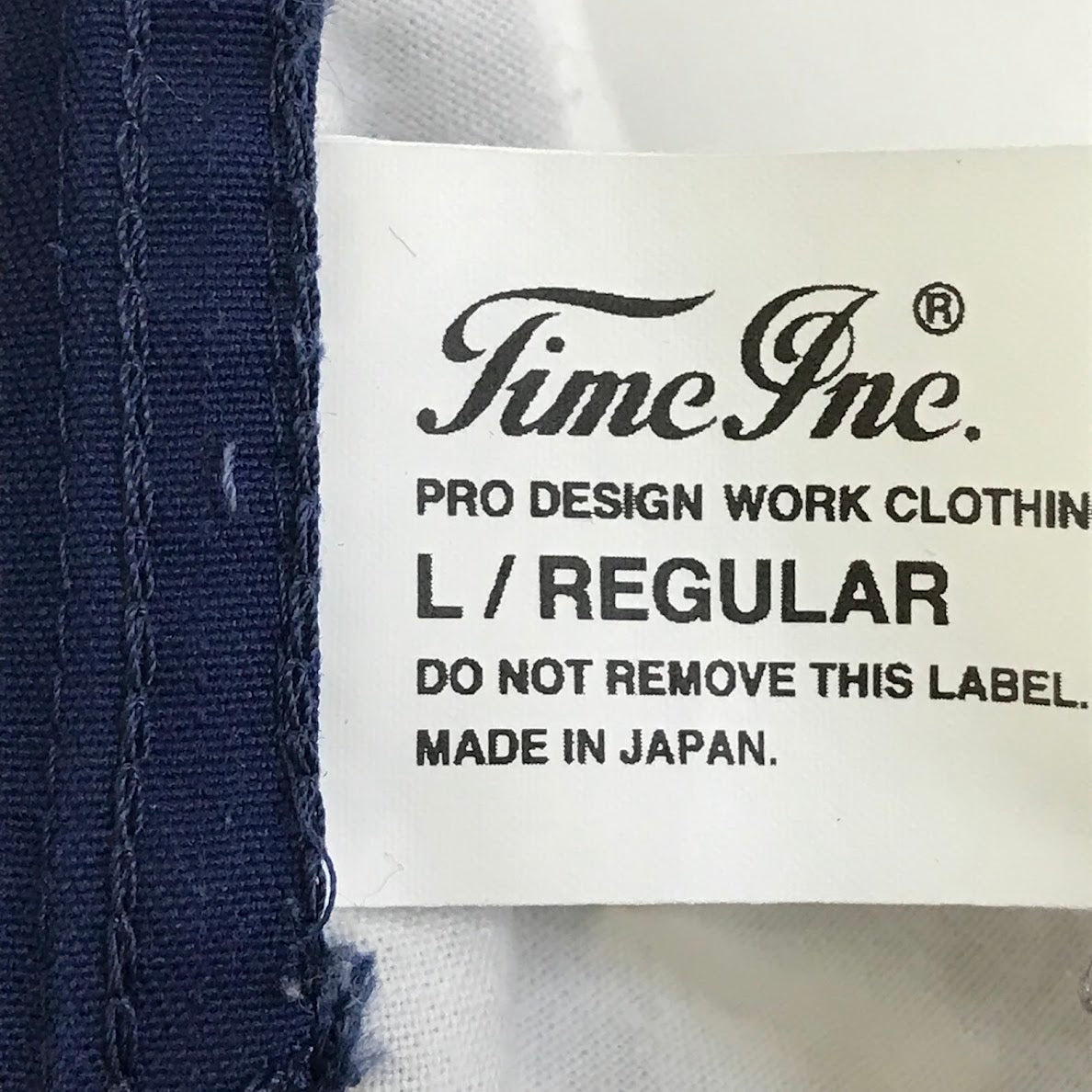 Timc Inc.(TOKYO INDIANS MC)｜東京インディアンズモーターサイクル　TPWPants01 ワークパンツ パンツ ネイビー サイズ：L【倉吉店】