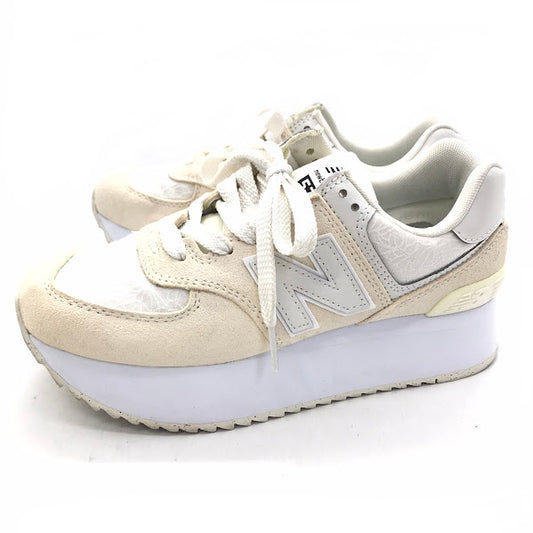 NEW BALANCE | ニューバランス スニーカー WL574ZBJ ホワイト 24.5cm【倉吉店】