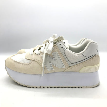NEW BALANCE | ニューバランス スニーカー WL574ZBJ ホワイト 24.5cm【倉吉店】