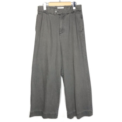 soerte｜ソエルテ　Wide straight/Flare black fade denim デニムパンツ SOSTR0822002 グレー サイズ：2【倉吉店】