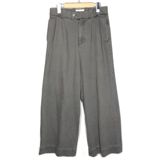soerte｜ソエルテ　Wide straight/Flare black fade denim デニムパンツ SOSTR0822002 グレー サイズ：2【倉吉店】