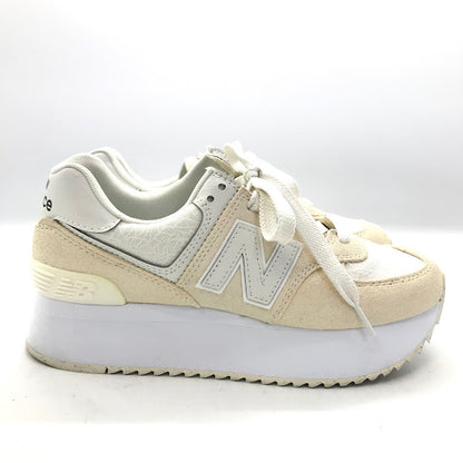 NEW BALANCE | ニューバランス スニーカー WL574ZBJ ホワイト 24.5cm【倉吉店】