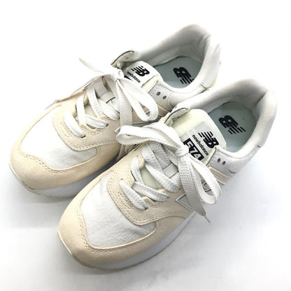 NEW BALANCE | ニューバランス スニーカー WL574ZBJ ホワイト 24.5cm【倉吉店】