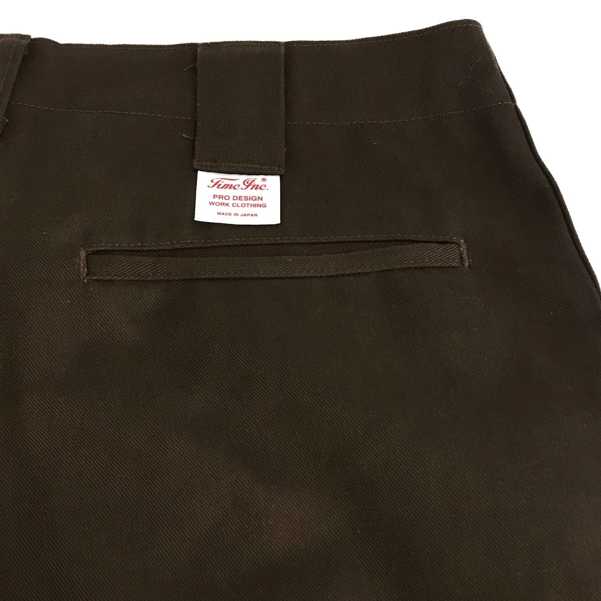 Timc Inc.(TOKYO INDIANS MC)｜東京インディアンズモーターサイクル　TPW Pants ハーフパンツ ショートパンツ ブラウン サイズ：L【倉吉店】