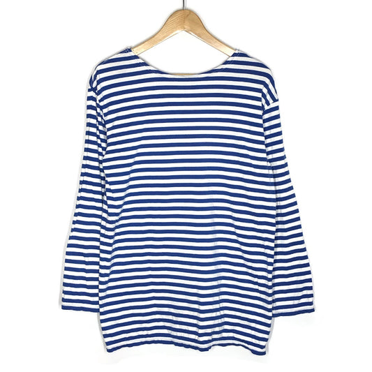 THE SHINZONE | シンゾーン MARINE BORDER TEE ボーダー柄 長袖Ｔシャツ 19SMSCU93 ブルー【倉吉店】【代金引換不可・日時指定不可】【ポスト投函】