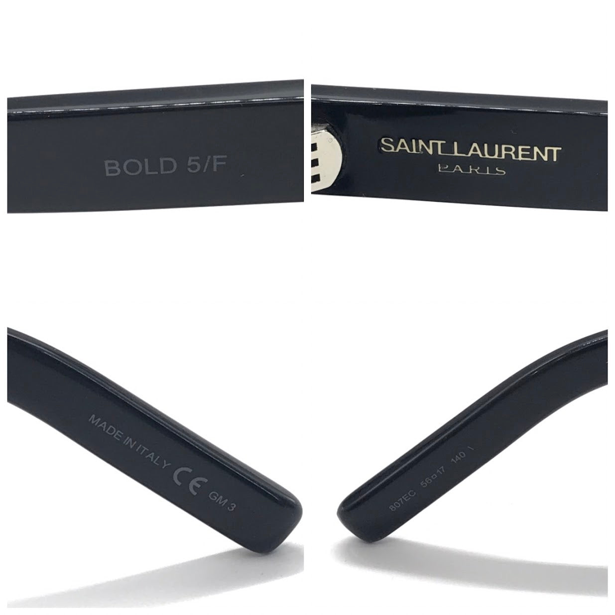 SAINT LAURENT | サンローラン サングラス 807EC ブラック【倉吉店】
