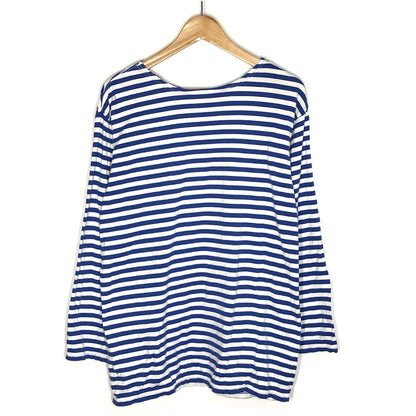 THE SHINZONE | シンゾーン MARINE BORDER TEE ボーダー柄 長袖Ｔシャツ 19SMSCU93 ブルー【倉吉店】【代金引換不可・日時指定不可】【ポスト投函】