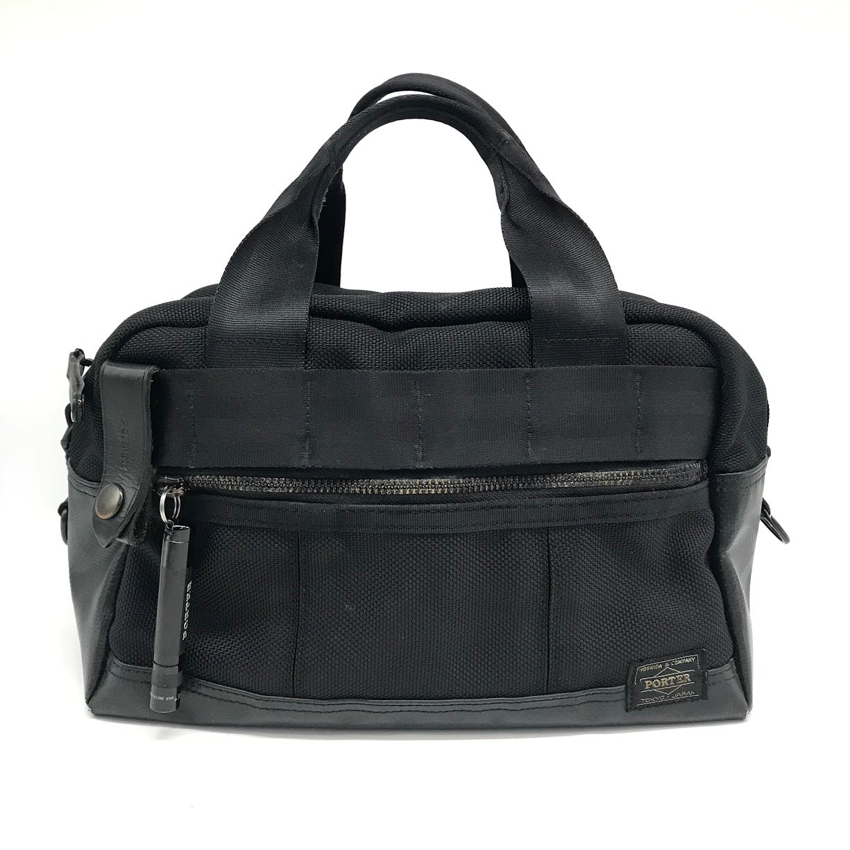 PORTER HEAT | ポーター　ヒート TOOL BOX ハンドバッグ ブラック【倉吉店】