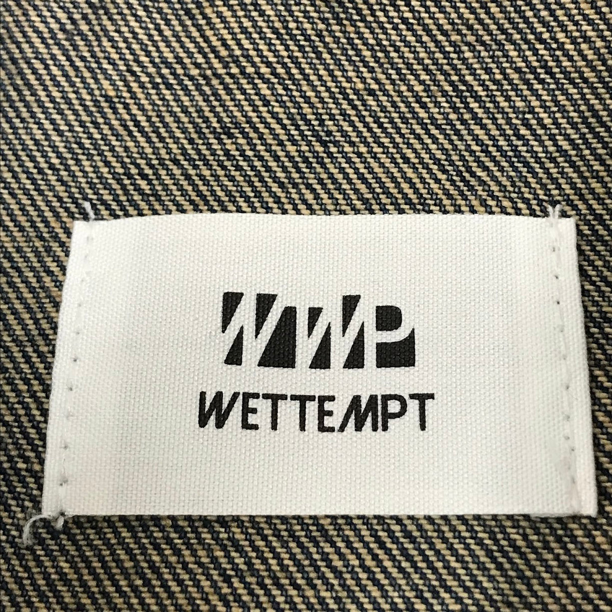 WETTEMPT｜ウィテンプト 1stタイプ デニムジャケット デニム WT543005BW ブルー サイズ：L【倉吉店】
