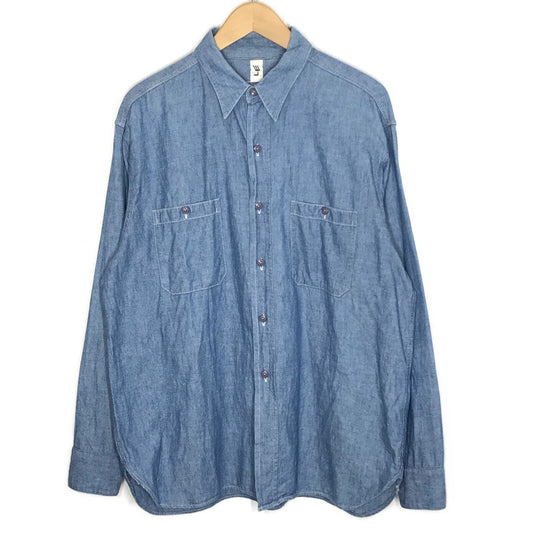 JOURNAL STANDARD | ジャーナルスタンダード EXTRA WIDE RG SH 長袖シャツ 21-050-053-2220-1-0 ブルー サイズ：1【倉吉店】