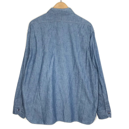 JOURNAL STANDARD | ジャーナルスタンダード EXTRA WIDE RG SH 長袖シャツ 21-050-053-2220-1-0 ブルー サイズ：1【倉吉店】