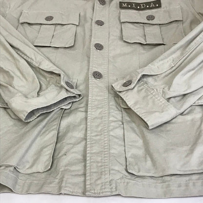 M.I.D.A | ミダ SPINKER DRILL Bush Jacket ブッシュジャケット その他アウター M221100 グレー サイズ：M【倉吉店】