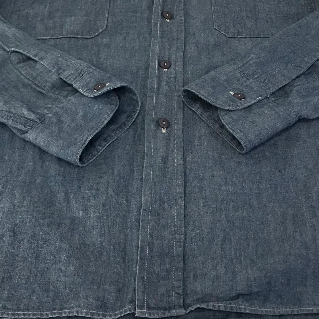 JOURNAL STANDARD | ジャーナルスタンダード EXTRA WIDE RG SH 長袖シャツ 21-050-053-2220-1-0 ブルー サイズ：1【倉吉店】
