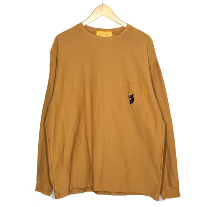 UNION | ユニオン ORIGINAL FRONT MAN LS CREW 長袖Ｔシャツ ブラウン サイズ：3【倉吉店】