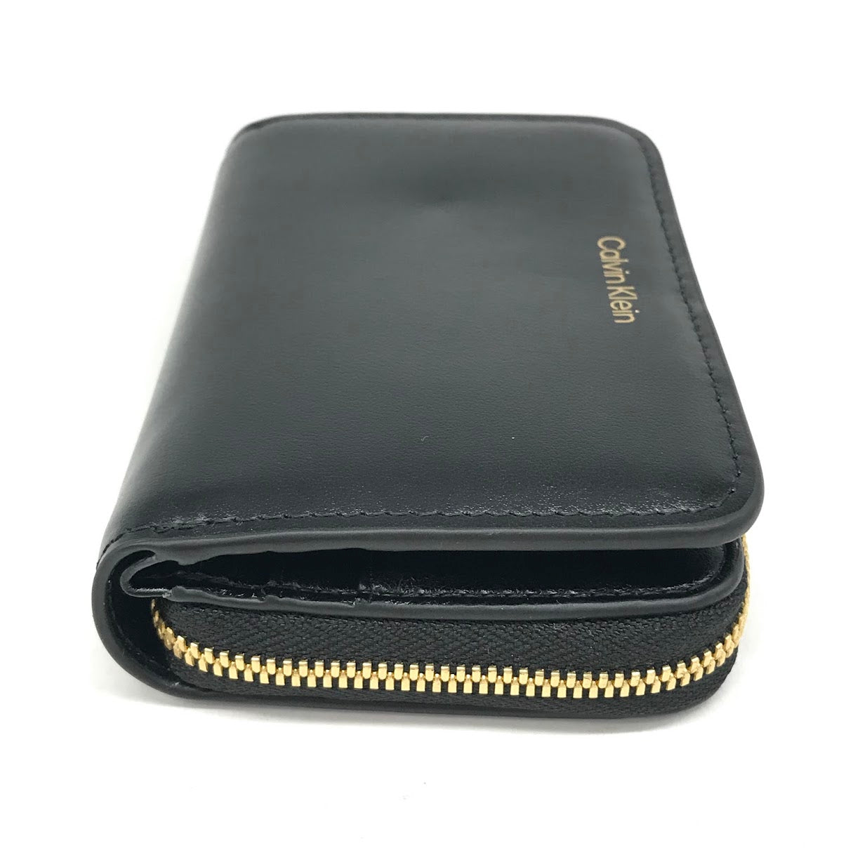 Calvin Klein | カルバンクライン CK MEDIUM FLAP ZIP AROUND 二つ折り財布 LV04F1075G ブラック【倉吉店】