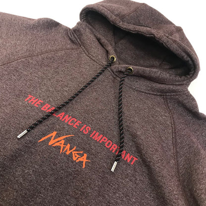NANGA | ナンガ Hybrid The Balance Hoodie プルオーバーパーカー パーカー NW2331-1F230 ボルドー/バーガンディー サイズ：M【倉吉店】