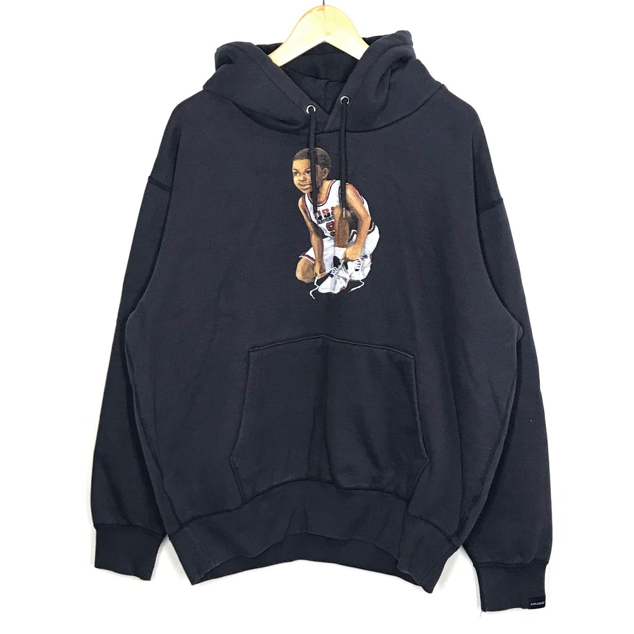 APPLE BUM | アップルバム BARCELONA'92 BOY SWEAT PARKA プルオーバーパーカー パーカー ネイビー サイズ：XL【倉吉店】
