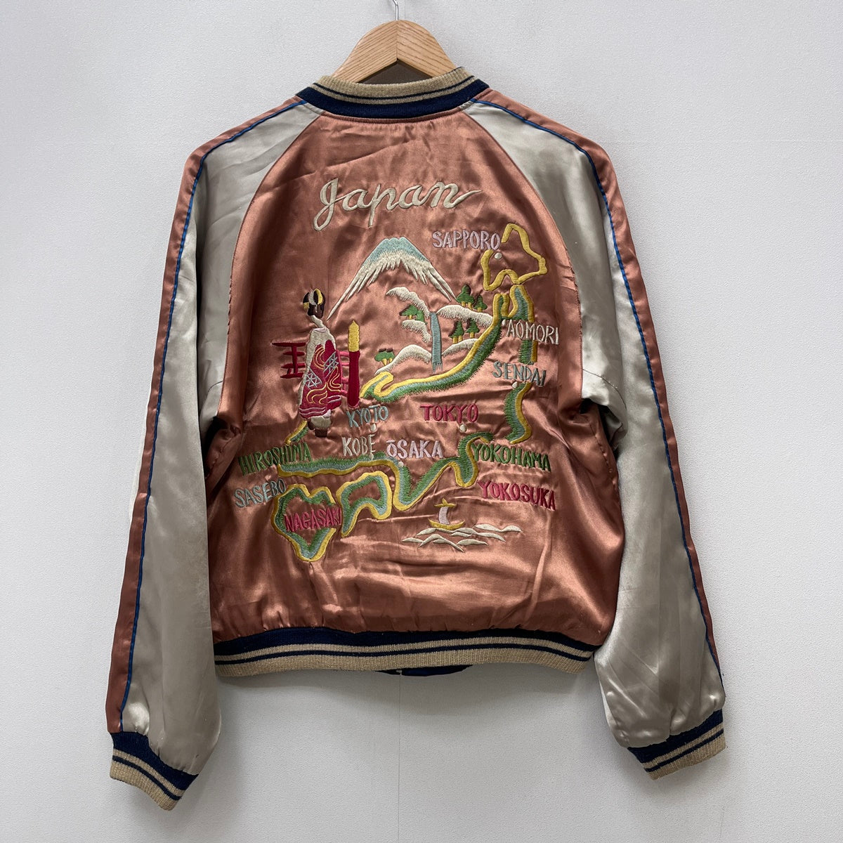 TAILOR TOYO(東洋エンタープライズ) | テイラートウヨウテイラートーヨー DRAGON/MAP スーベニアジャケット TT10275 リバーシブル サイズ：M【加古川店】