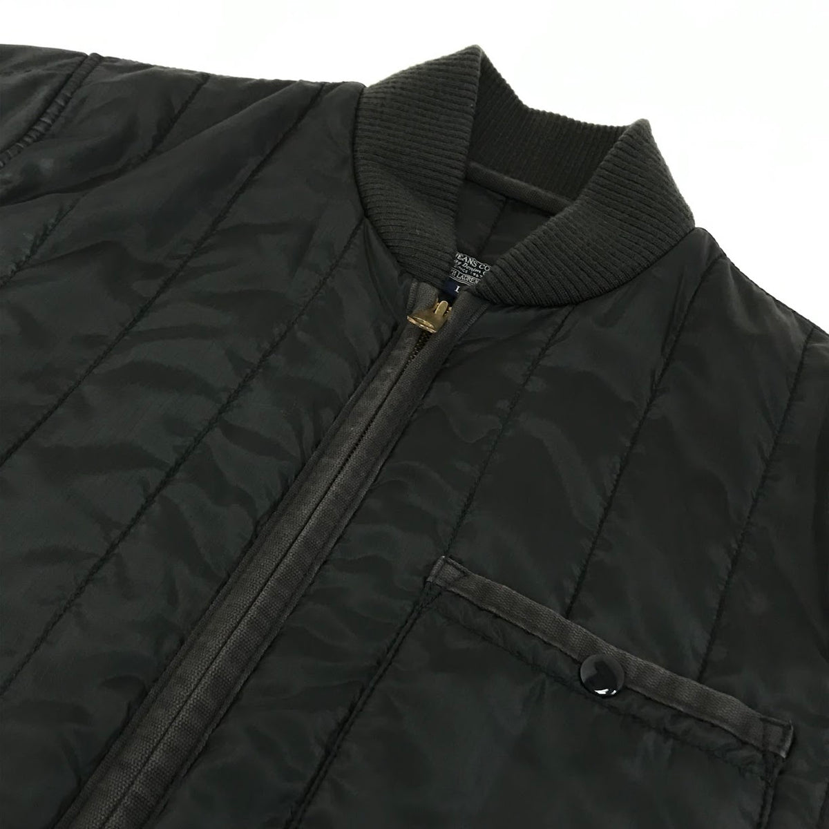 POLO JEANS CO. | ポロジーンズ 90s キルティングジャケット 中綿ジャケット JR-MJ-KW-2115 ダークカーキ サイズ：L【倉吉店】