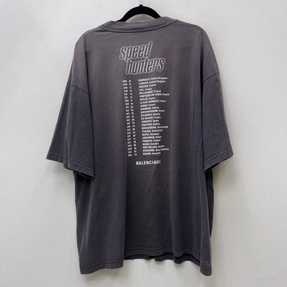 BALENCIAGA | バレンシアガ Speed Hunters Print T 18aw 半袖Ｔシャツ 541877 TCV38 グレー サイズ：M【加古川店】