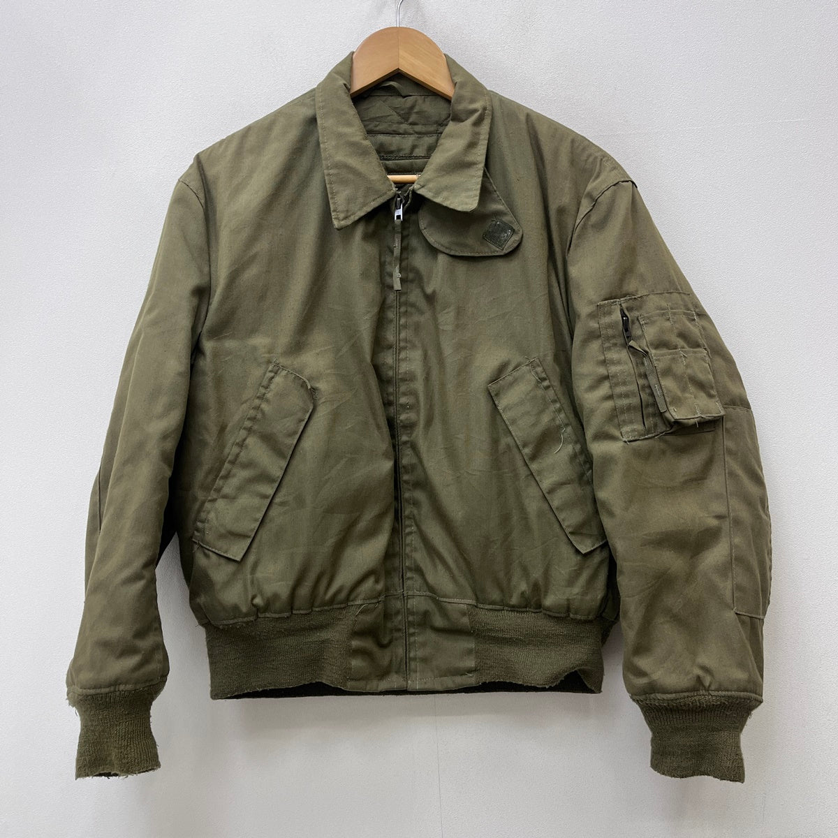 MILITARY衣料 | ミリタリーイリョウ U.S ARMY:CVC Tankers Jacket ミリタリージャケット DLA100-91-C-0310 カーキ サイズ：M【加古川店】