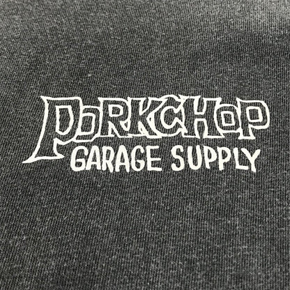 PORK CHOP | ポークチョップ 長袖Ｔシャツ グレー サイズ：M【倉吉店】【代金引換不可・日時指定不可】【ポスト投函】