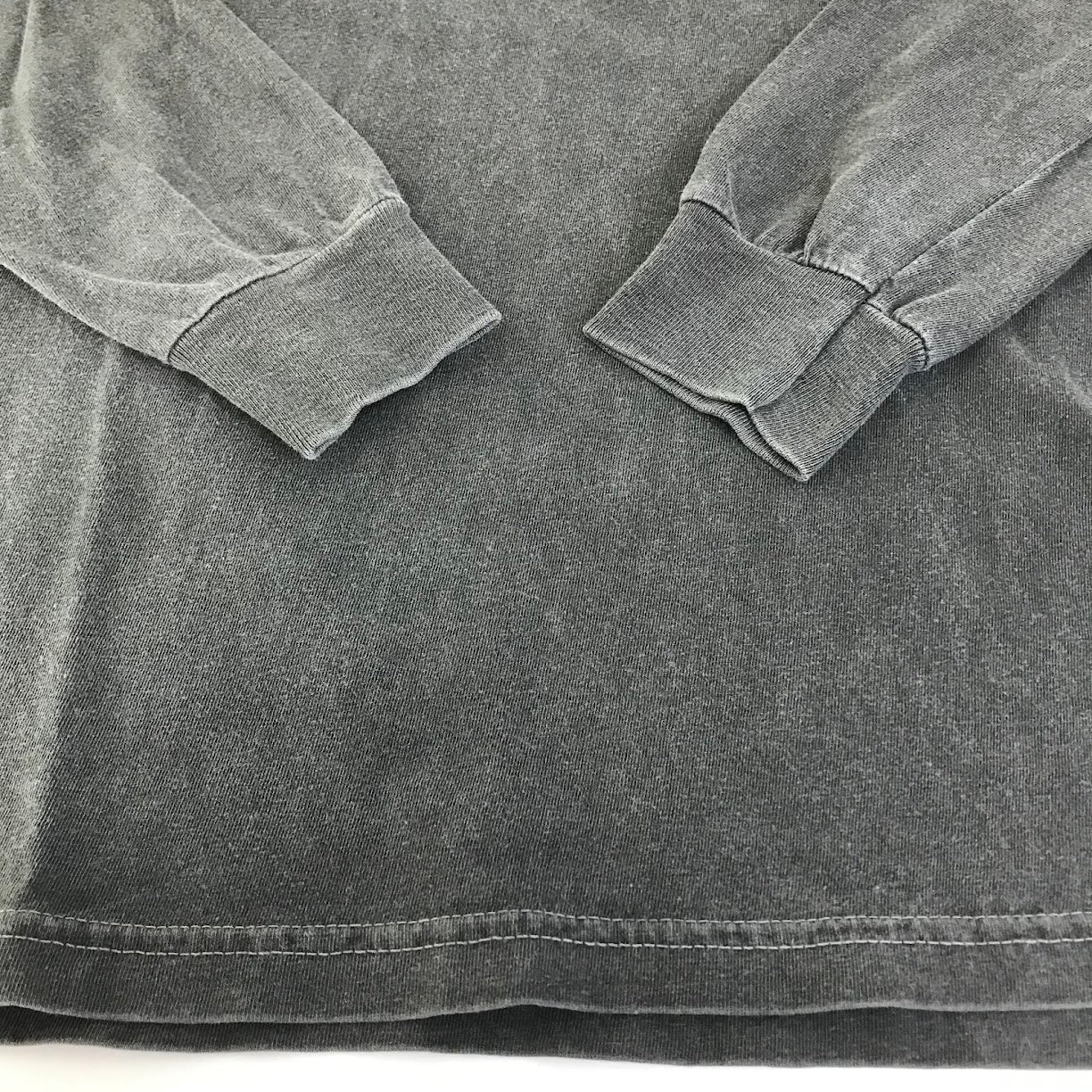 PORK CHOP | ポークチョップ 長袖Ｔシャツ グレー サイズ：M【倉吉店】【代金引換不可・日時指定不可】【ポスト投函】