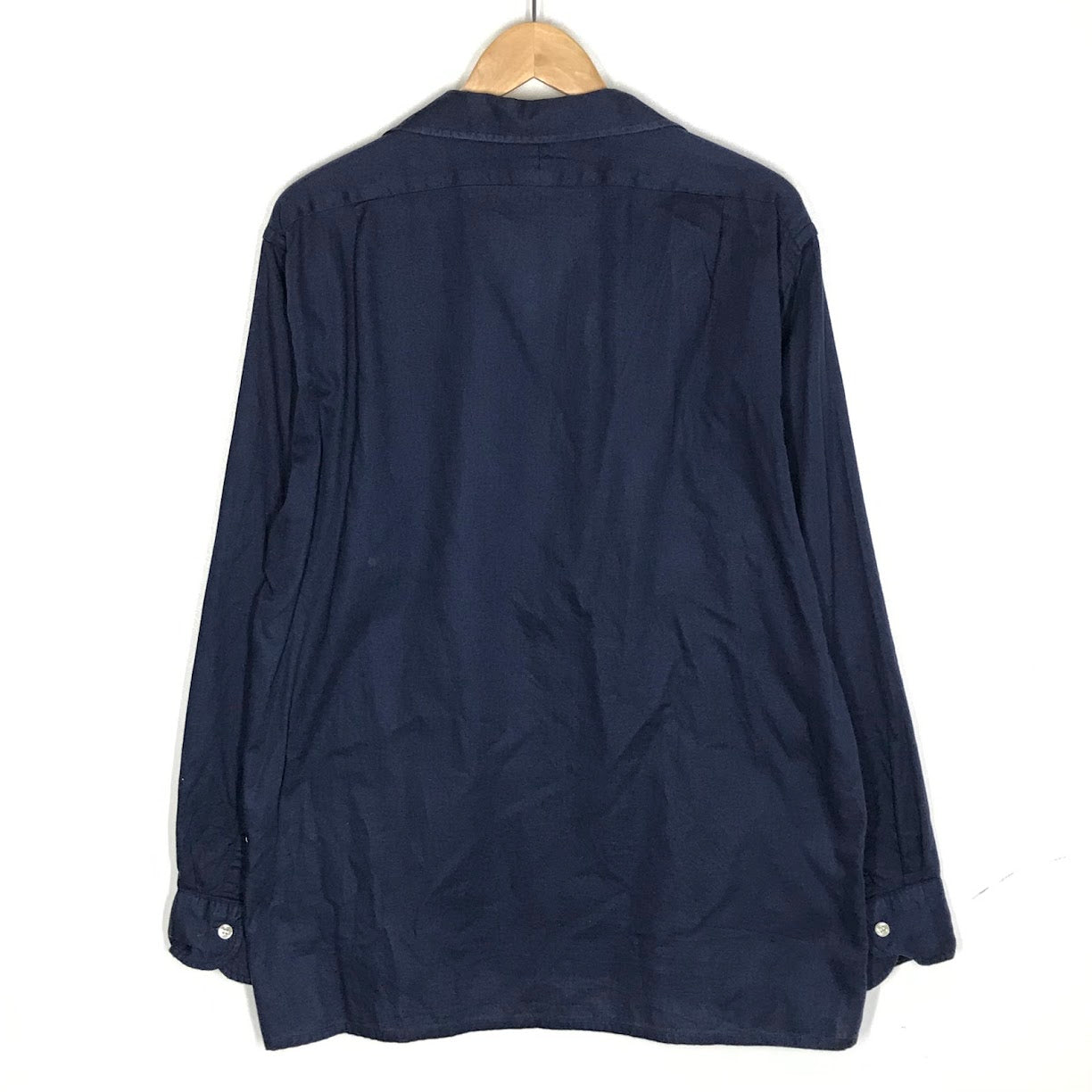 MOJITO｜モヒート ABSHINTH SHIRT Bar.2.0 長袖シャツ 2082-1105 ネイビー サイズ：L【倉吉店】