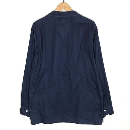 MOJITO｜モヒート ABSHINTH SHIRT Bar.2.0 長袖シャツ 2082-1105 ネイビー サイズ：L【倉吉店】