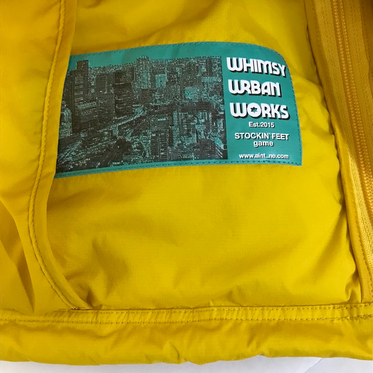 WHIMSY | ウィムジー BRICKLANE PUFFER JACKET 中綿ジャケット WMS-25AW4-001 イエロー サイズ：L【倉吉店】