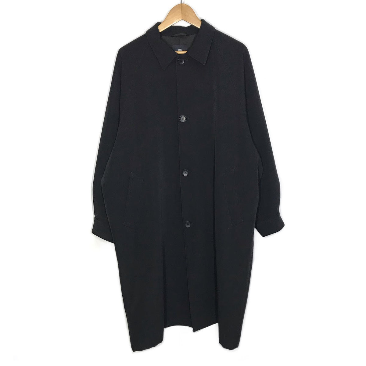 HARE | ハレ ドルマンBIGステンカラーコート ステンカラーコート HA030112AD ブラック サイズ：S【倉吉店】