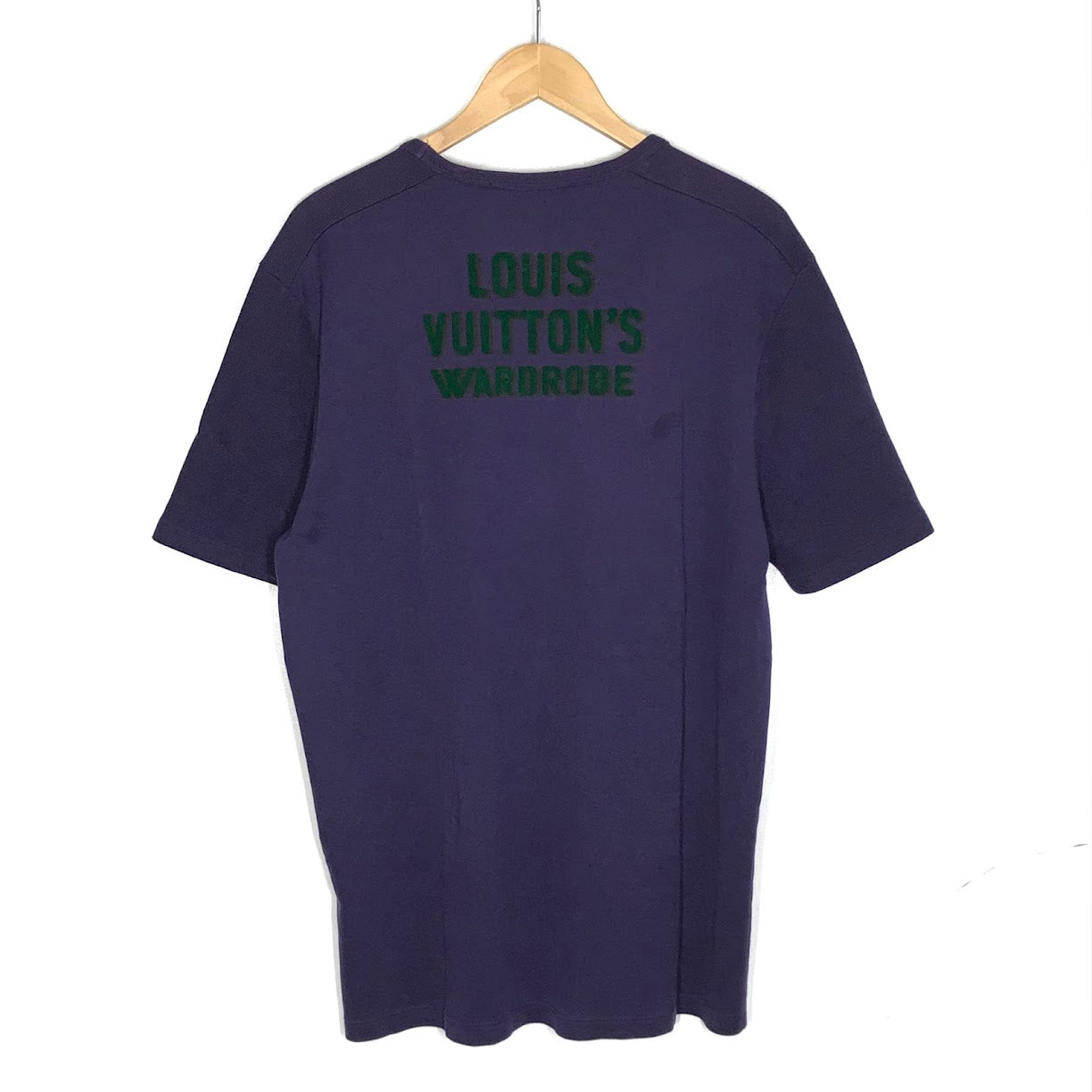 LOUIS VUITTON | ルイ・ヴィトン WARDROBE 半袖Ｔシャツ RM101M MQJR06JCQ パープル サイズ：L【倉吉店】
