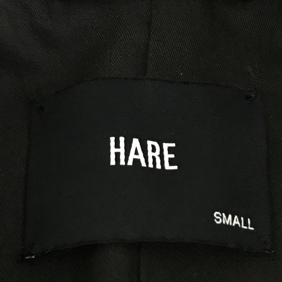 HARE | ハレ ドルマンBIGステンカラーコート ステンカラーコート HA030112AD ブラック サイズ：S【倉吉店】