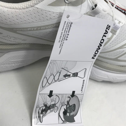 SALOMON | サロモン XT-6 スニーカー 412529 ホワイト 26cm【倉吉店】