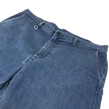 SOPHNET. | ソフネット WIDE CROPPED TAPERED ワイドクロップドテーパード デニムパンツ SOPH-190008 ブルー サイズ：XL【倉吉店】