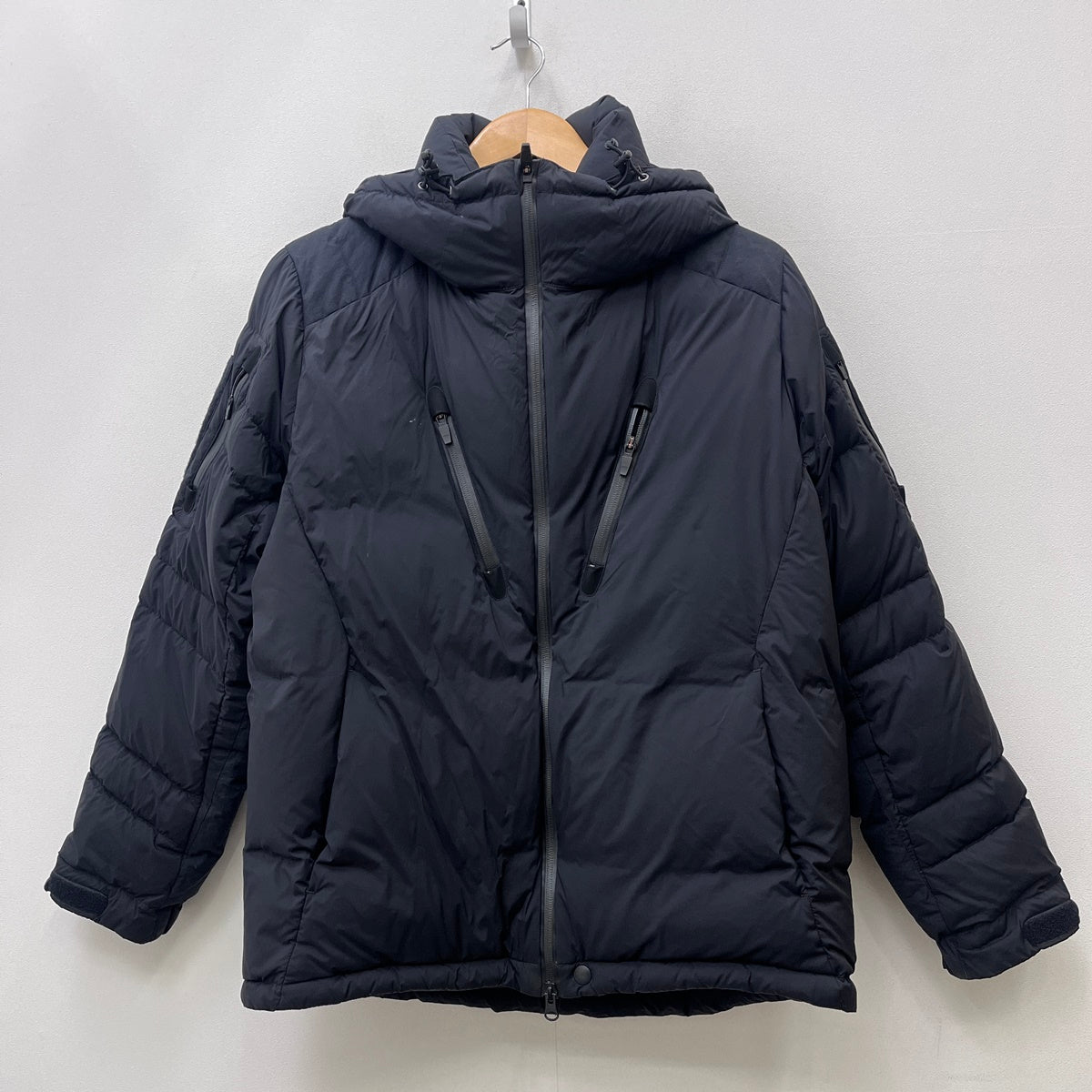 MANUAL ALPHABET | マニュアルアルファベット ×NANGA PCU DOWN JACKETI ダウンジャケット MA-J-244 ブラック サイズ：1【加古川店】