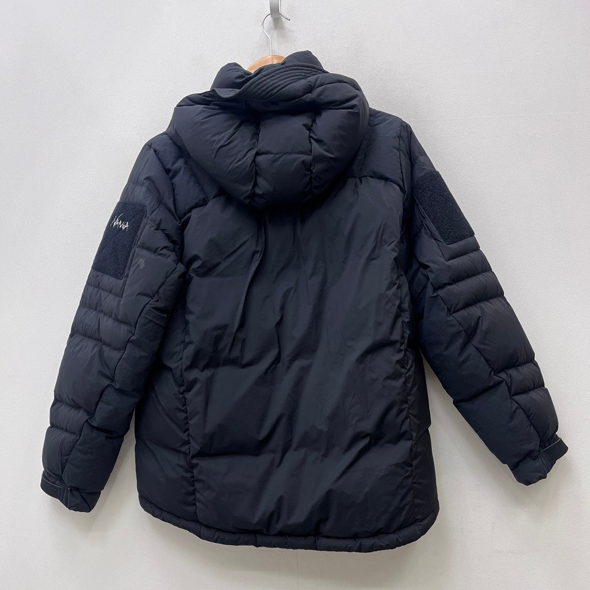 MANUAL ALPHABET | マニュアルアルファベット ×NANGA PCU DOWN JACKETI ダウンジャケット MA-J-244 ブラック サイズ：1【加古川店】